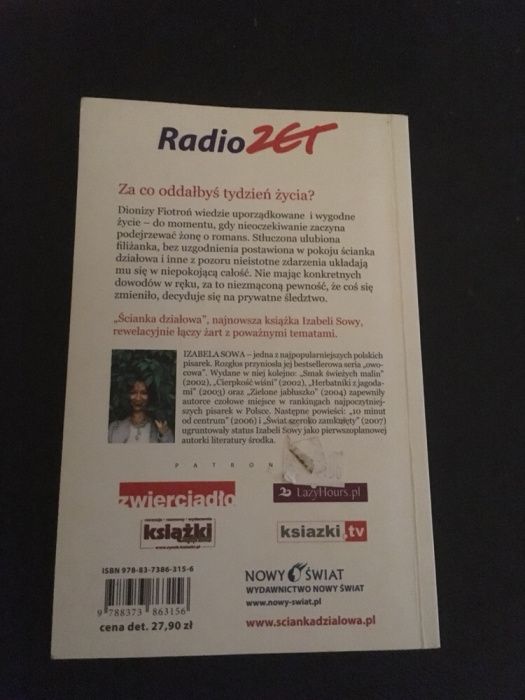 Ścianka działowa Izabela Sowa