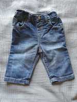Spodnie jeansowe niemowlęce F&F 68cm 3-6 miesięcy