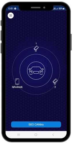 Zabezpieczenie pojazdu auta SEO CANBlu Immobilizer CAN Auto alarm
