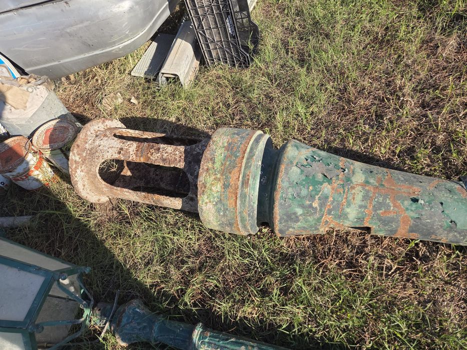 Candeeiros de poste em ferro fundido