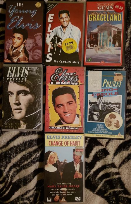 Elvis Presley , kasety Vhs