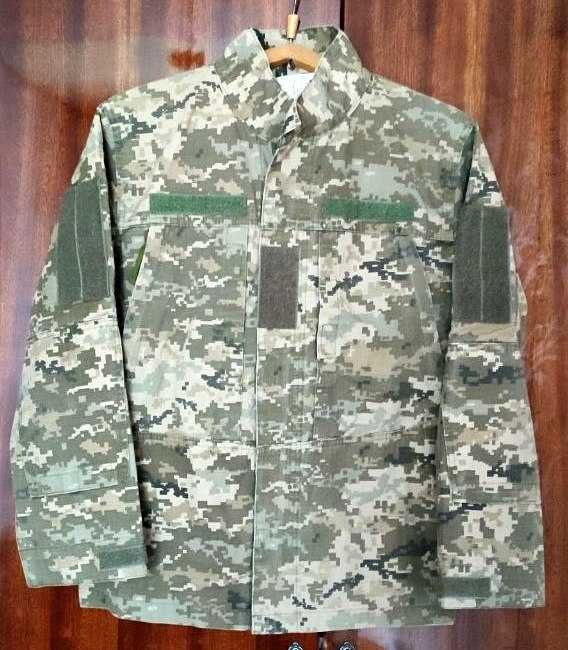 Тактичний польовий кітель (куртка) літо піксель ріп-стоп ЗСУ статутний