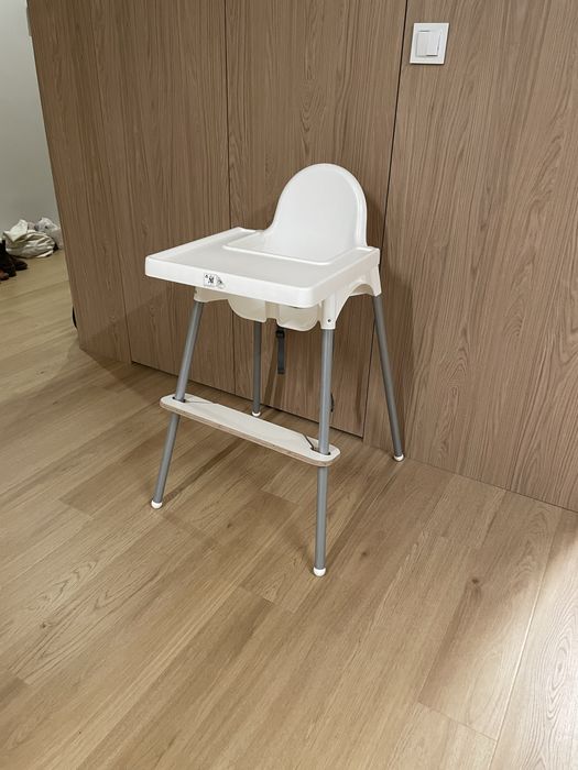 Krzesełko Ikea Antilop + podnóżek regulowany