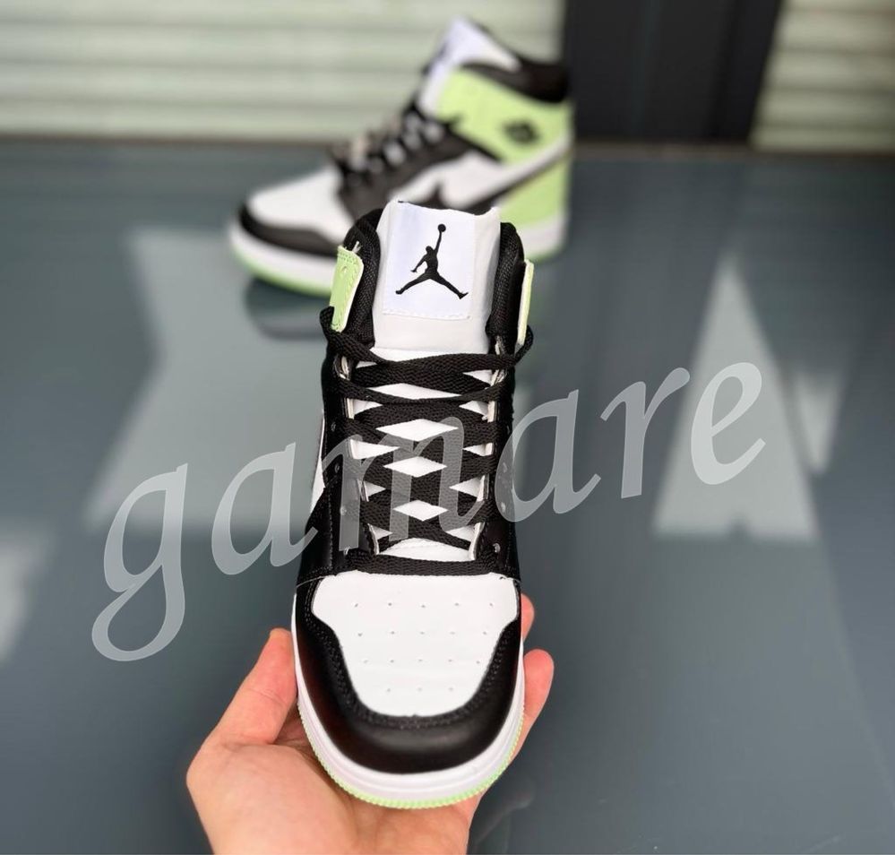 Nike Jordan 36-41 damskie sneakersy nowe czarne zielone białe