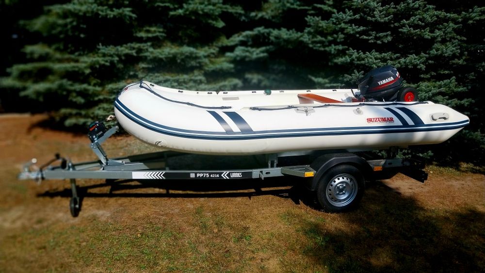 Ponton Suzumar DS390al mx390 przyczepka