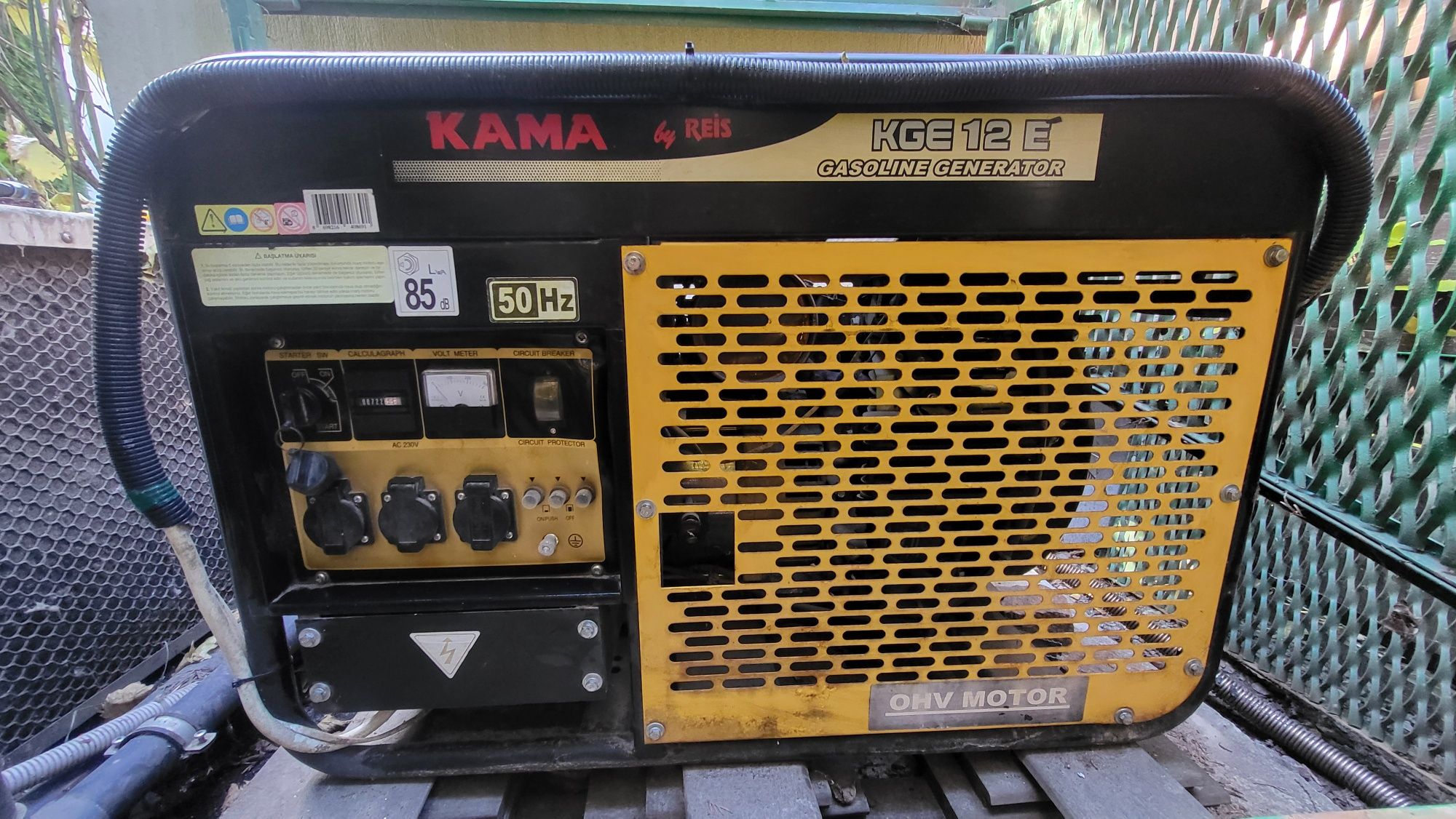 Генератор KAMA by Reis KGE12E +  блок автоматичного запуску ABP LUMAX