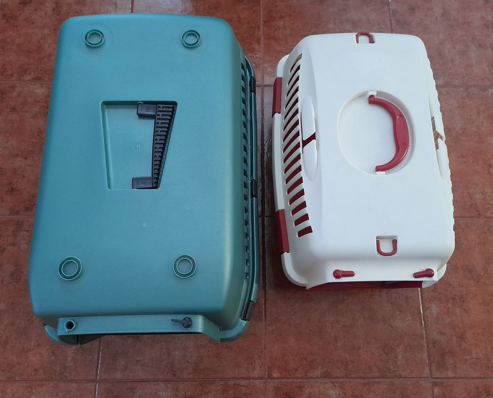 Transportadora de animais verde - Tam 3