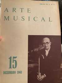 Revista Arte Musical - número 15 - edição dezembro 1961