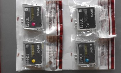 Tinteiros Epson T0441/T0442/T0443/T0444