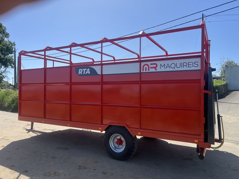 Reboque agricola transporte animais 7000kg