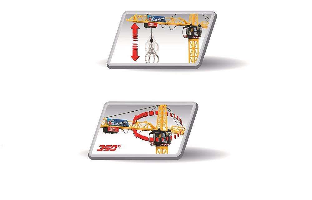 Башенный Кран 100 см на дистанционном Dickie 3462411