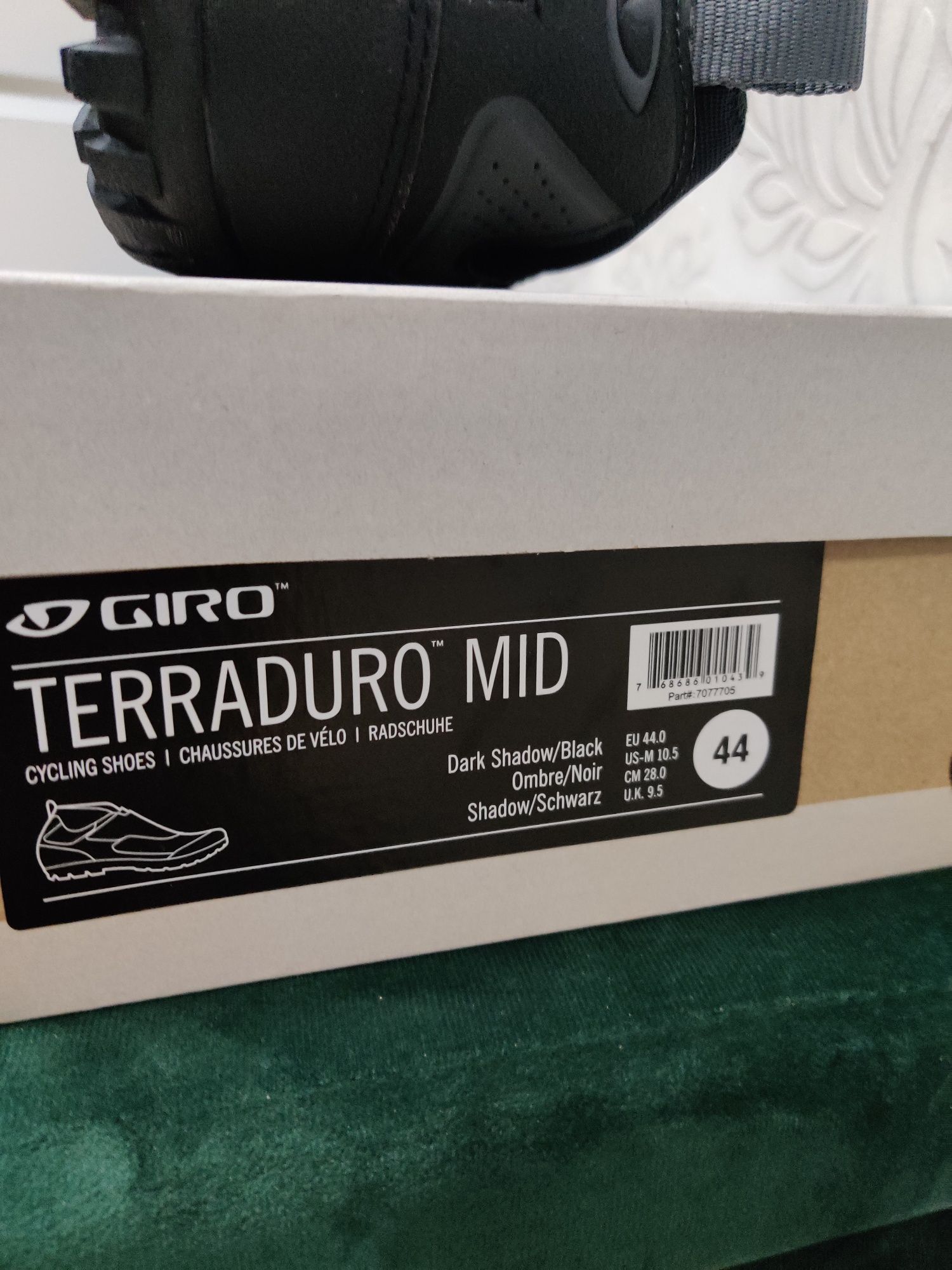 Buty rowerowe Giro terraduro mid 44 SPD vibram gravel mtb