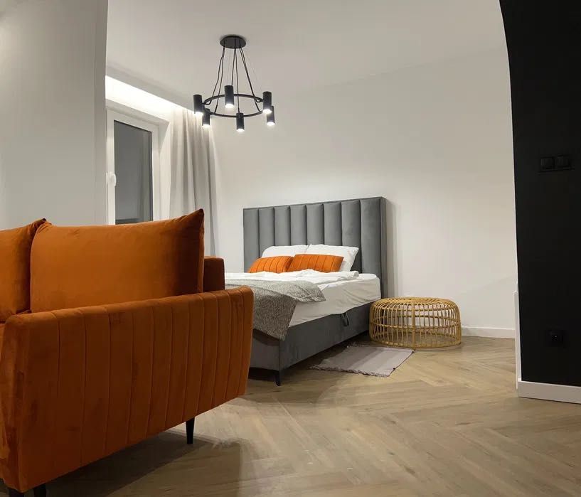 Romantyczny apartament z jacuzzi i dużym łóżkiem we Wrocławiu M35