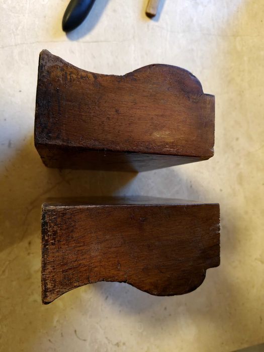 Nogi komody szafy prl drewniane fornirowane podpory Warszawa