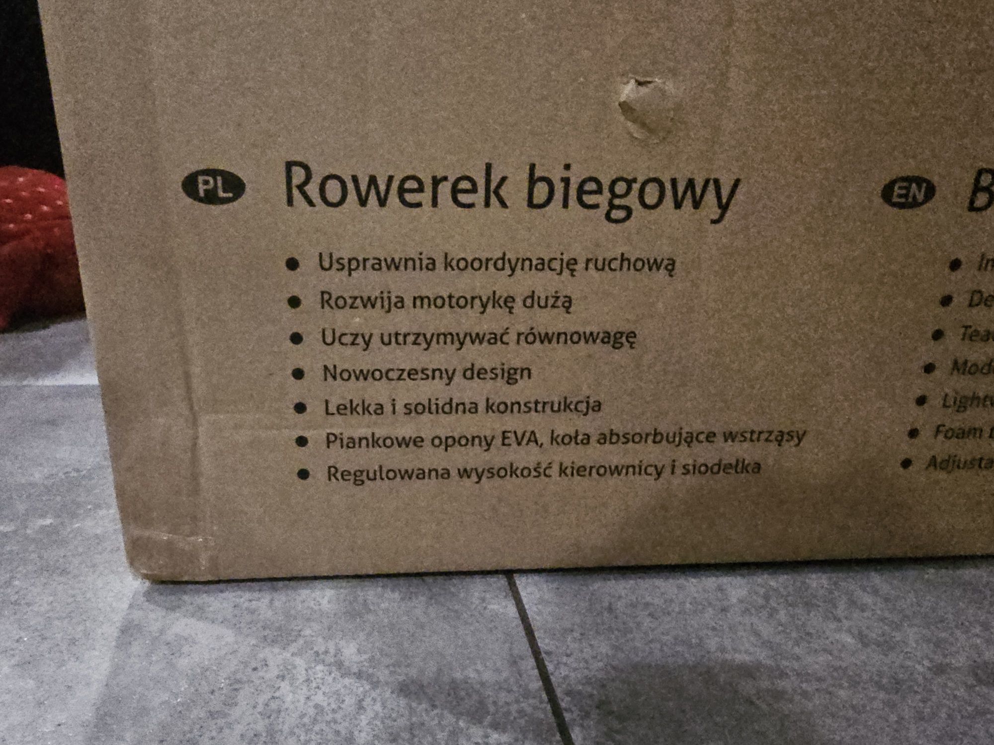 Rowerek biegowy Kidwell Rebel Nowy