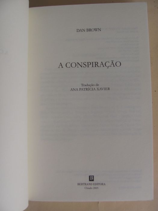 A Conspiração de Dan Brown - 1ª Edição