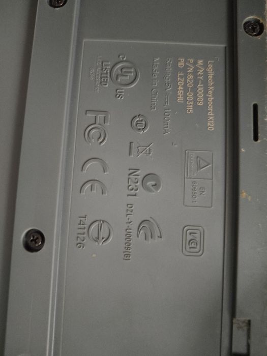 Klawiatura, myszka i kamerka