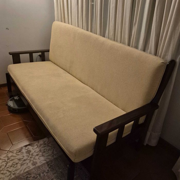 Sofá cama usado de boa qualidade