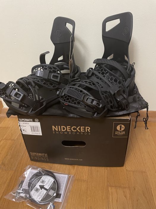 Wiązania snowboardowe Nidecker Supermatic XL