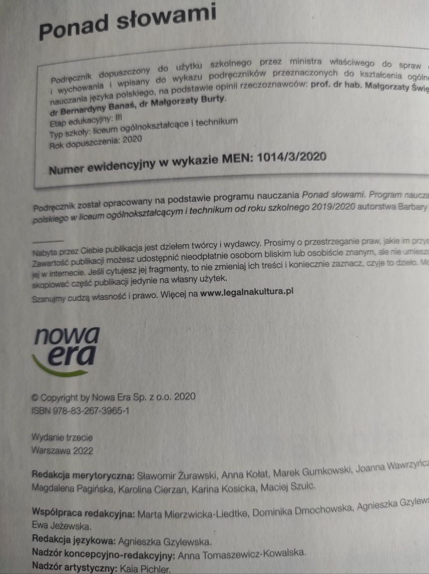 Ponad słowami 2 cz. 1