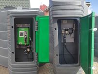 Міні АЗС під ключ 2.5тон, 5тон,9тон Резервуар ДВОСТІННИЙ для дизпалива