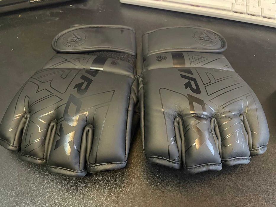 Рукавиці ММА RDX F6 KARA Matte Black L