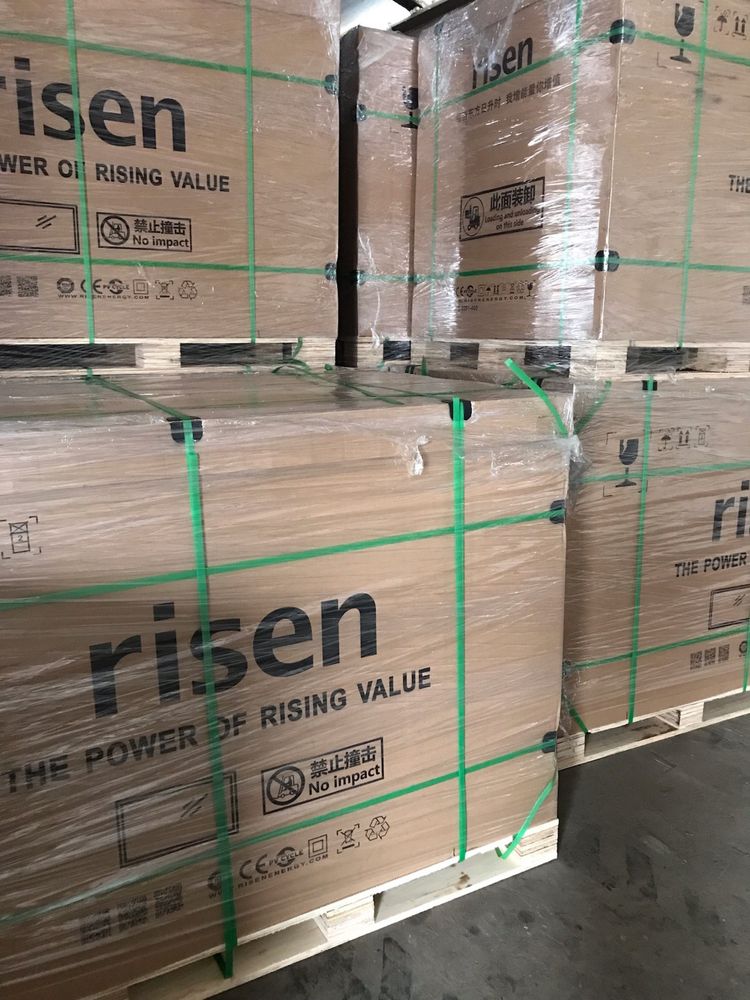 Сонячні панелі Risen Energy –офіційна гарантія та безкоштовна доставка