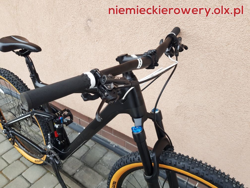 Rower górski MTB CUBE STEREO koła 29 CARBON FULL fox shimano DEORE xt