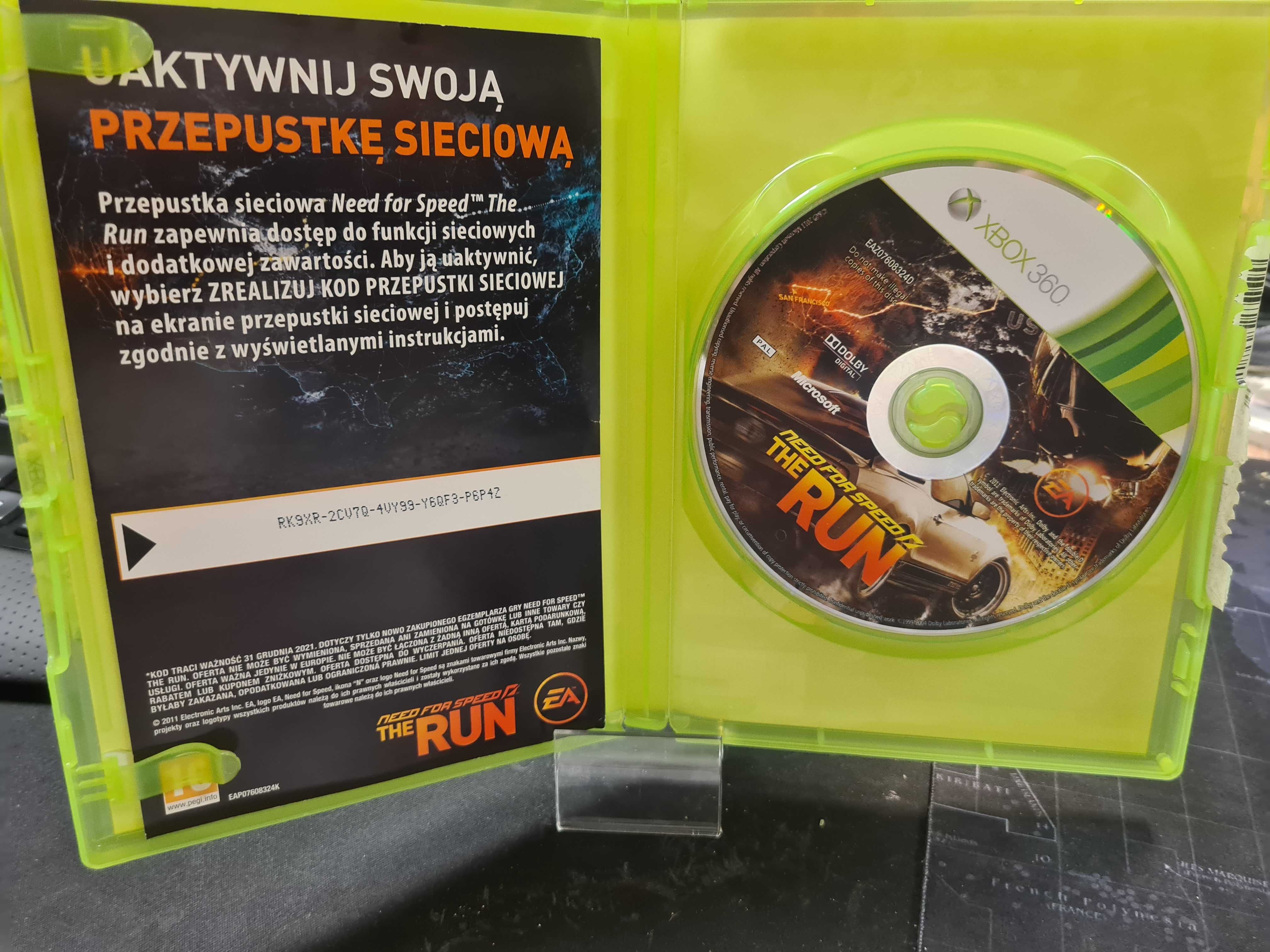 Need for Speed: The Run XBOX 360, Sklep Wysyłka Wymiana
