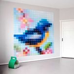 Painel decorativo "pixel"