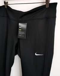 Nike legginsy sportowe damskie logowane wyższy stan NOWE XXL