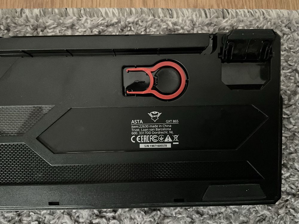Klawiatura mechaniczna RGB.Asta gxt 865