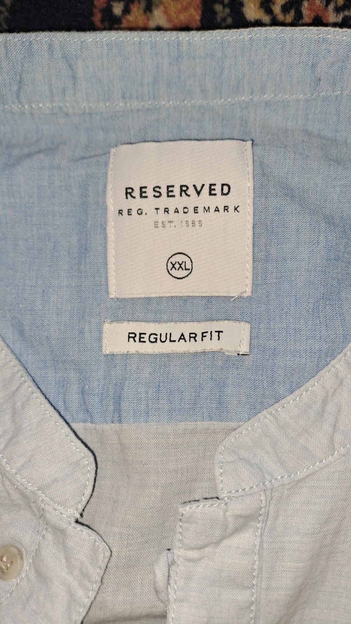 Koszula błękitna męska xxl markowa Reserved