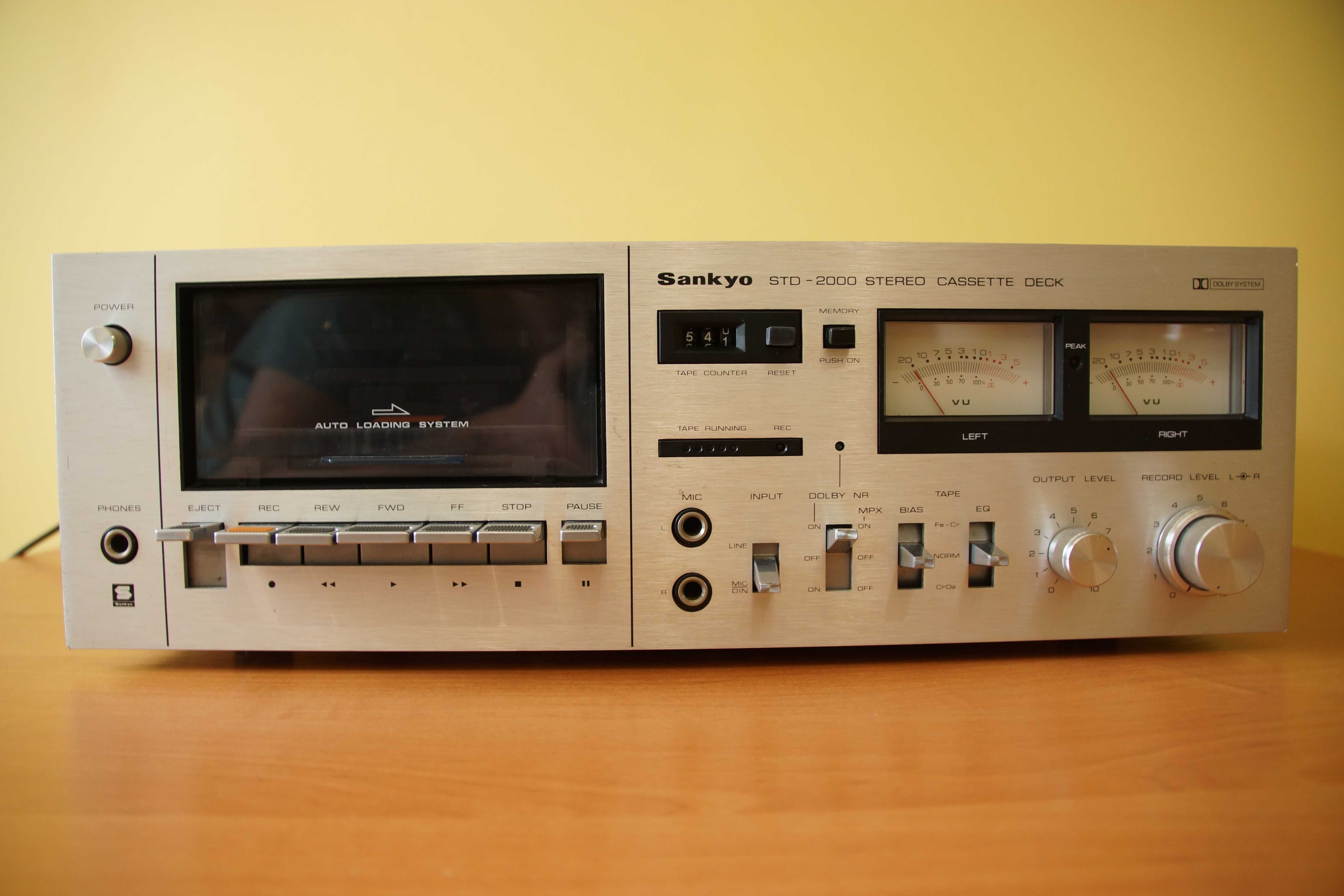 Sankyo STD-2000 High-end magnetofon kasetowy.