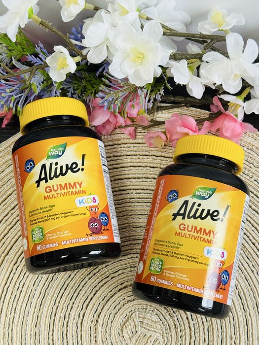 Мультивитамины для детей в мармеладках 60 шт Natures Way, Харьков
