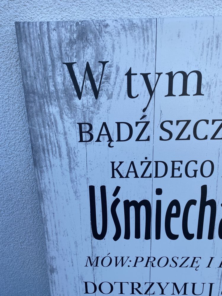 Obraz plakat na płótnie 50x 100cm do domu dla rodziny