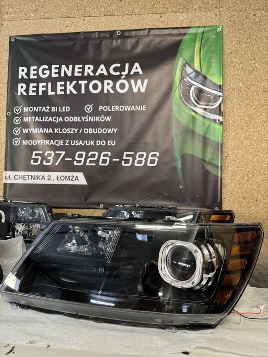 Dodge Journey Bi led 3.0 lampy freemont przód EU zrobione US 2011+