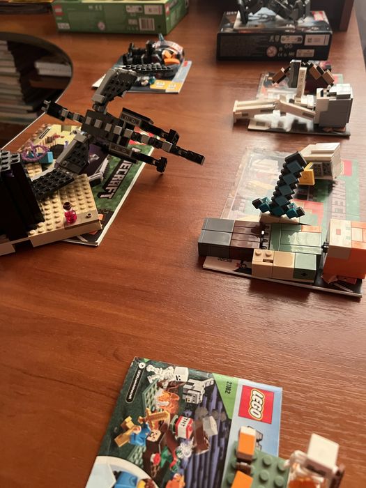 Оригінальні lego набори, minecraft, marvel, creator