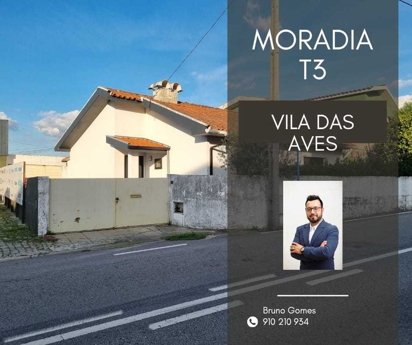 Moradia T3 renovada - Vila das Aves