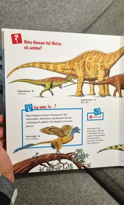 Ting Fascynujący świat dinozaurów