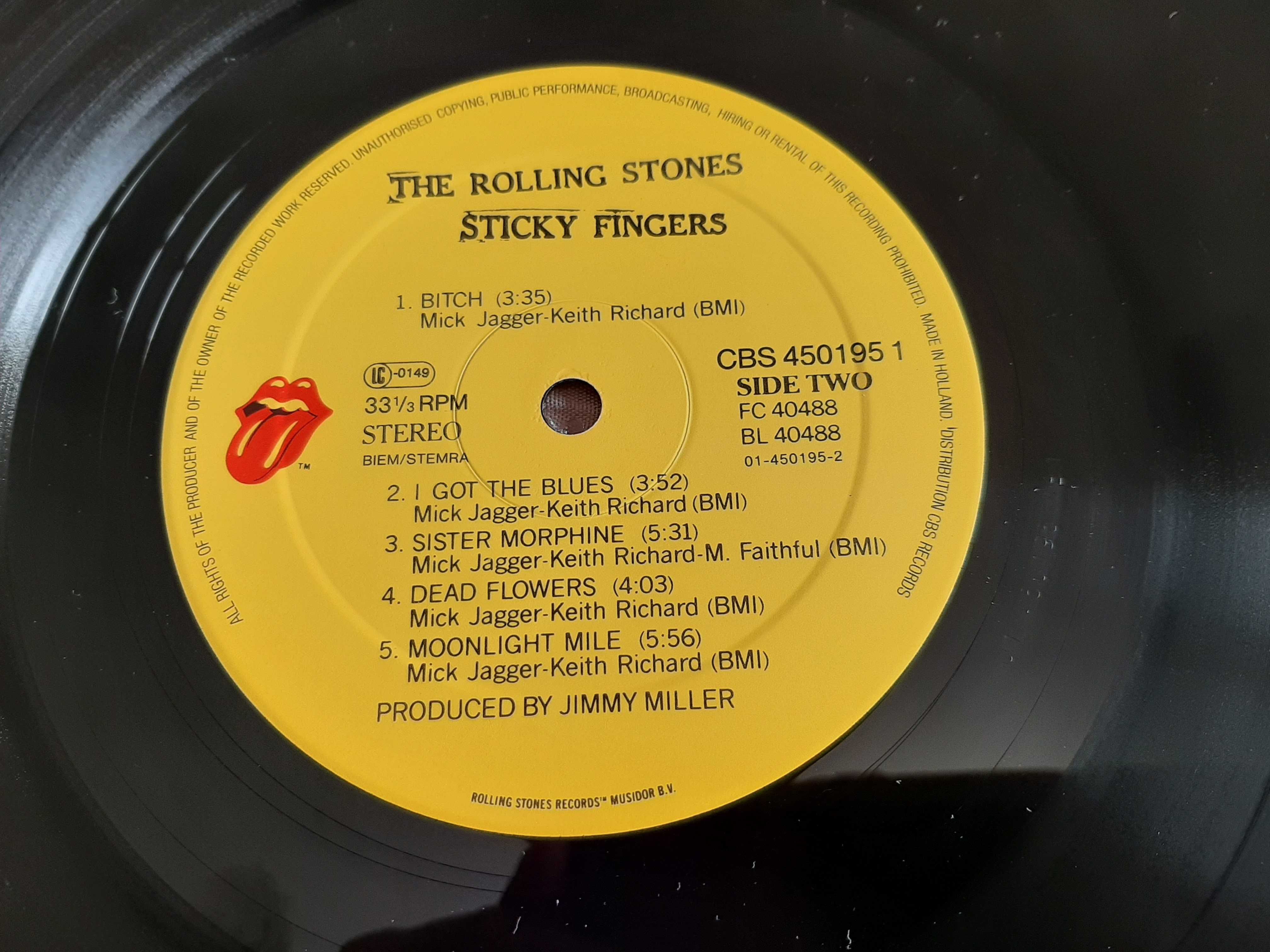 Rolling Stones - Sticky Fingers - Europa - Vinil LP