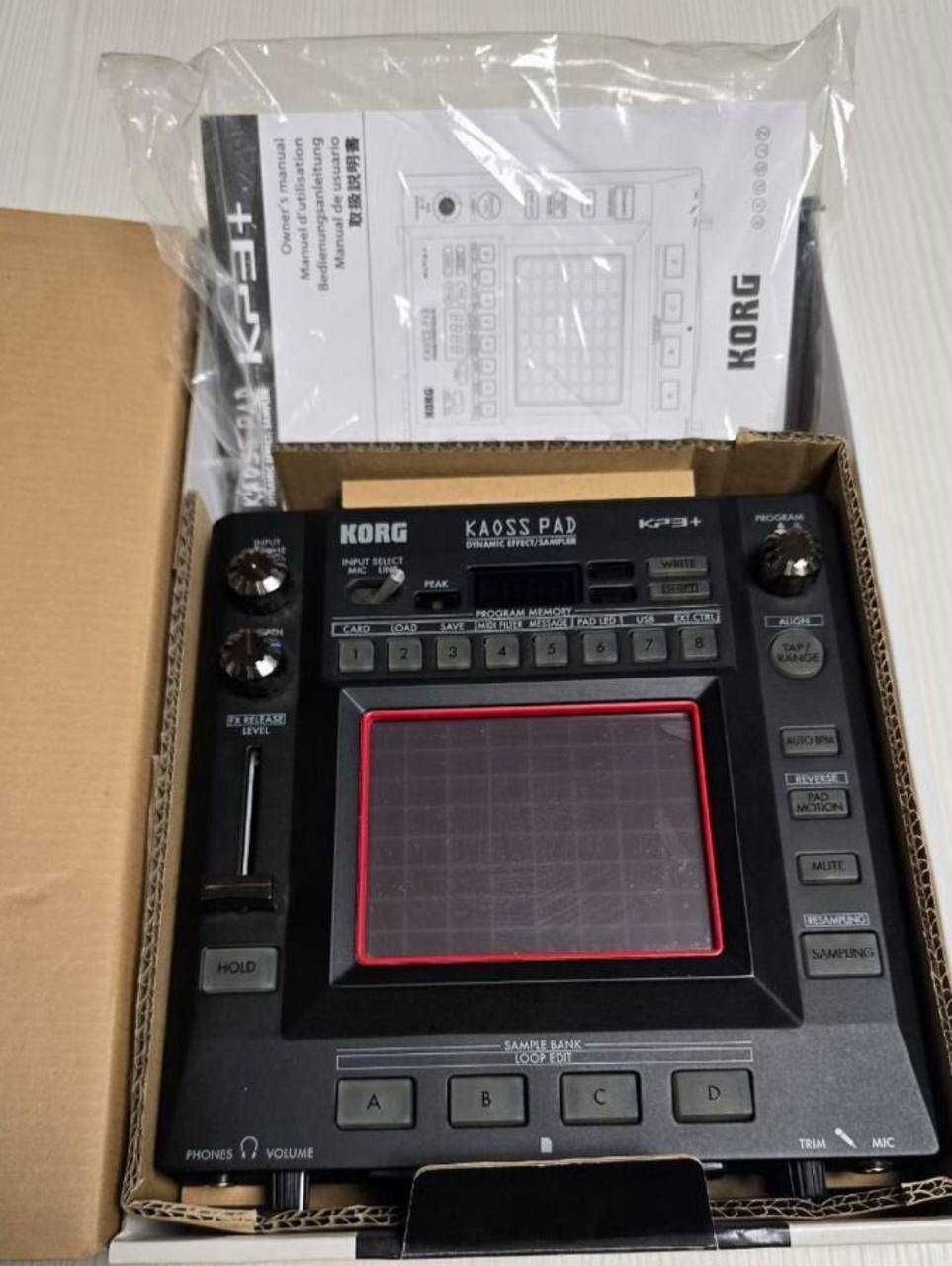 Korg kaoss Pad KP3+