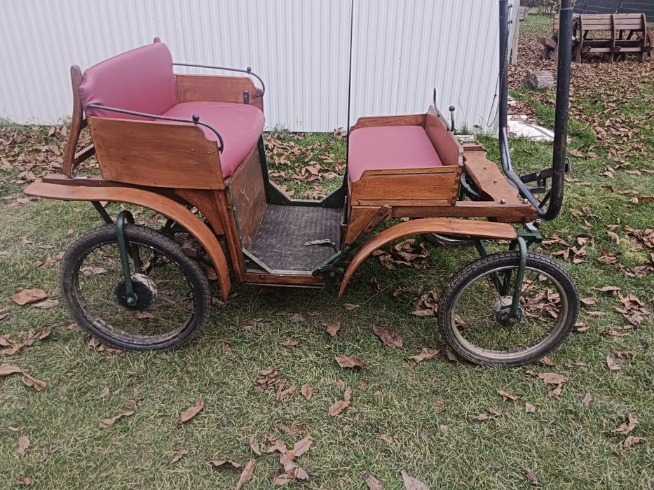 Bryczka na kucyka, hucuła