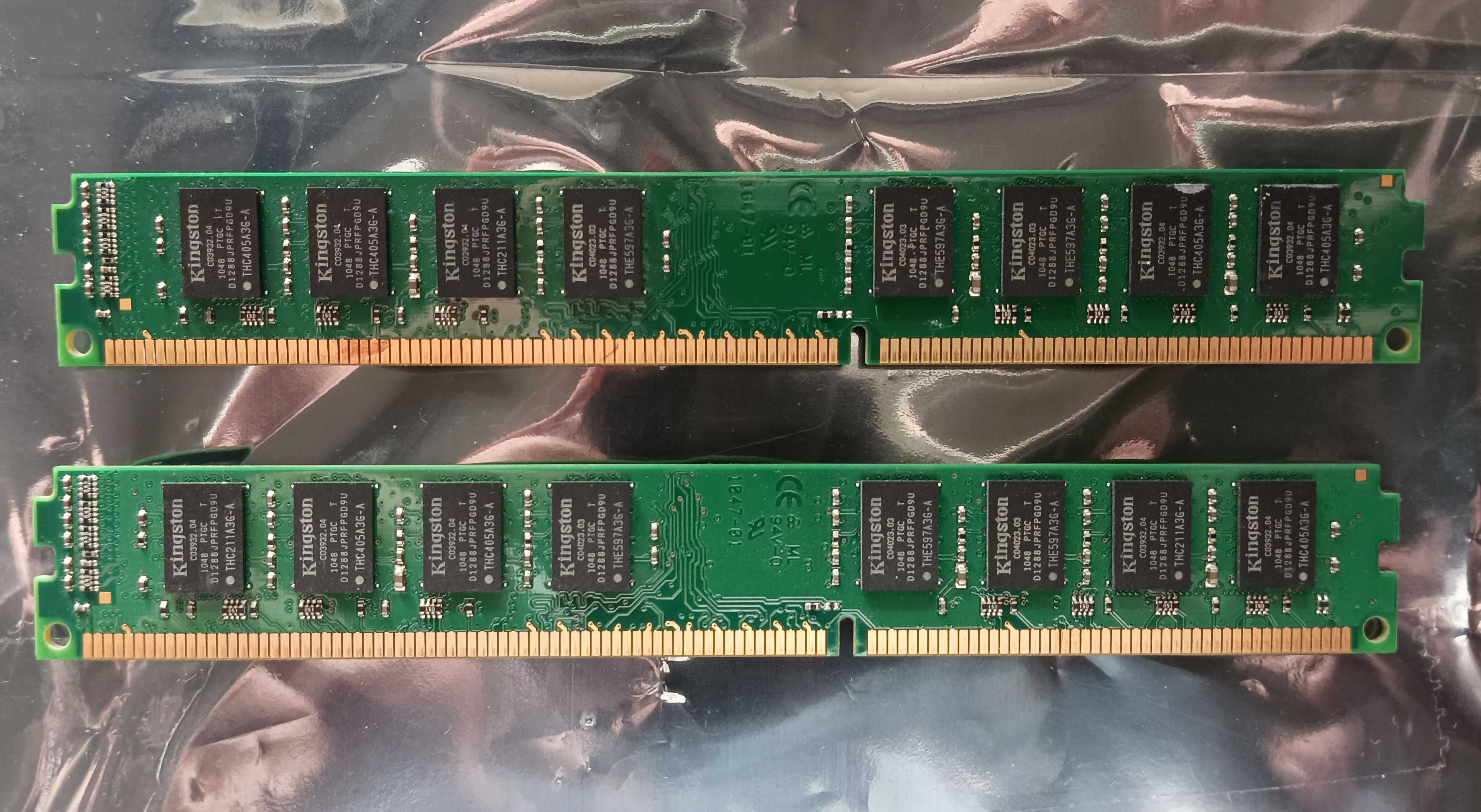 RAM Kingston 4 GB (2x2 GB) 1333Mhz DDR3 KVR1333D3N9K2/4G