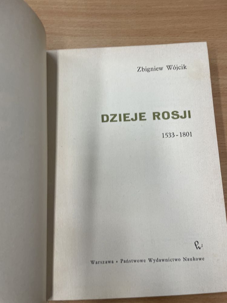 Dzieje Rosji Zbigniew Wójcik