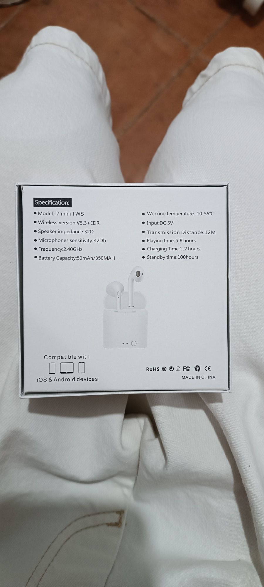 Fones i7-Mini Novos