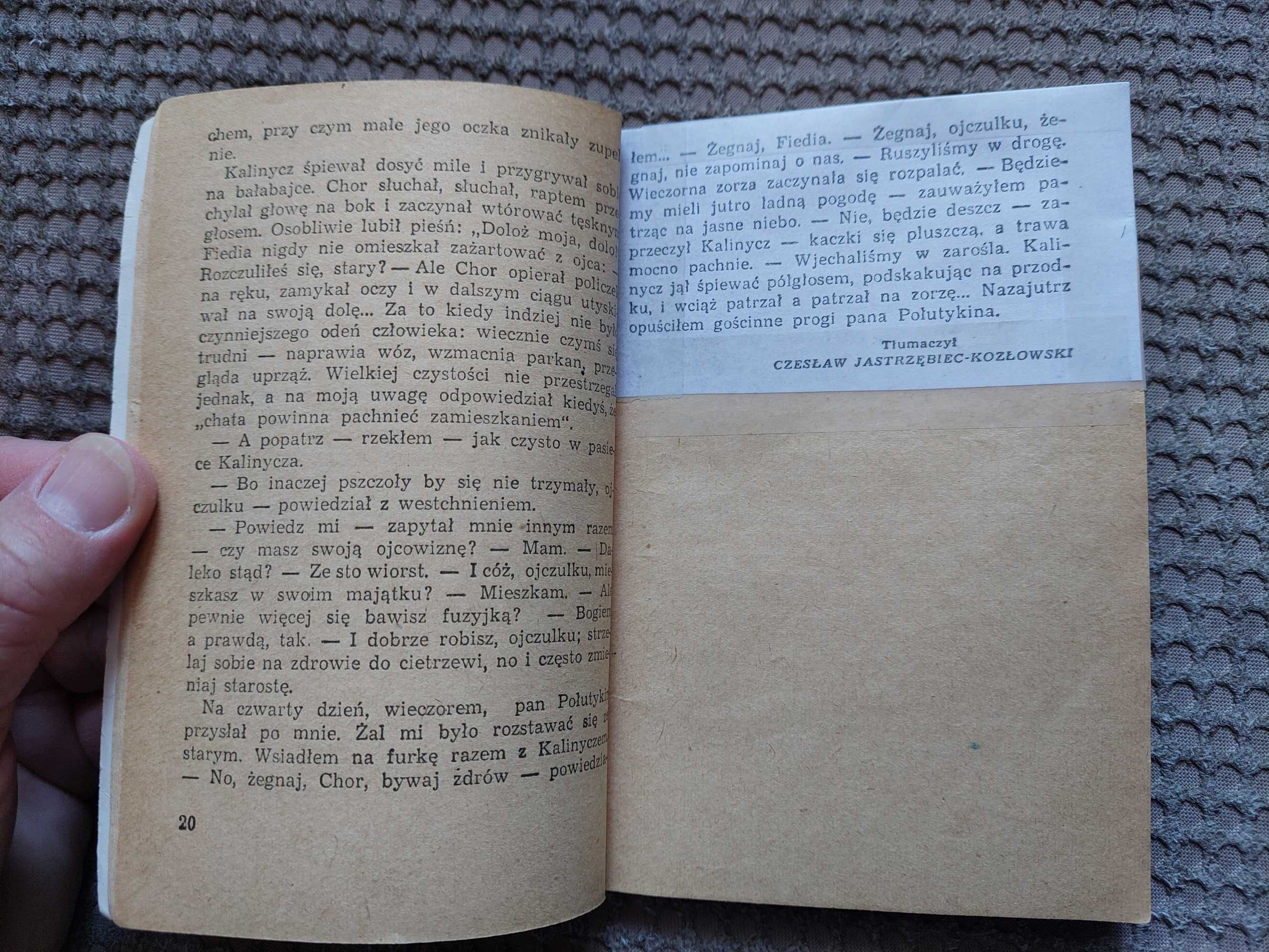 "Kryształowa woda" Iwan Turgieniew