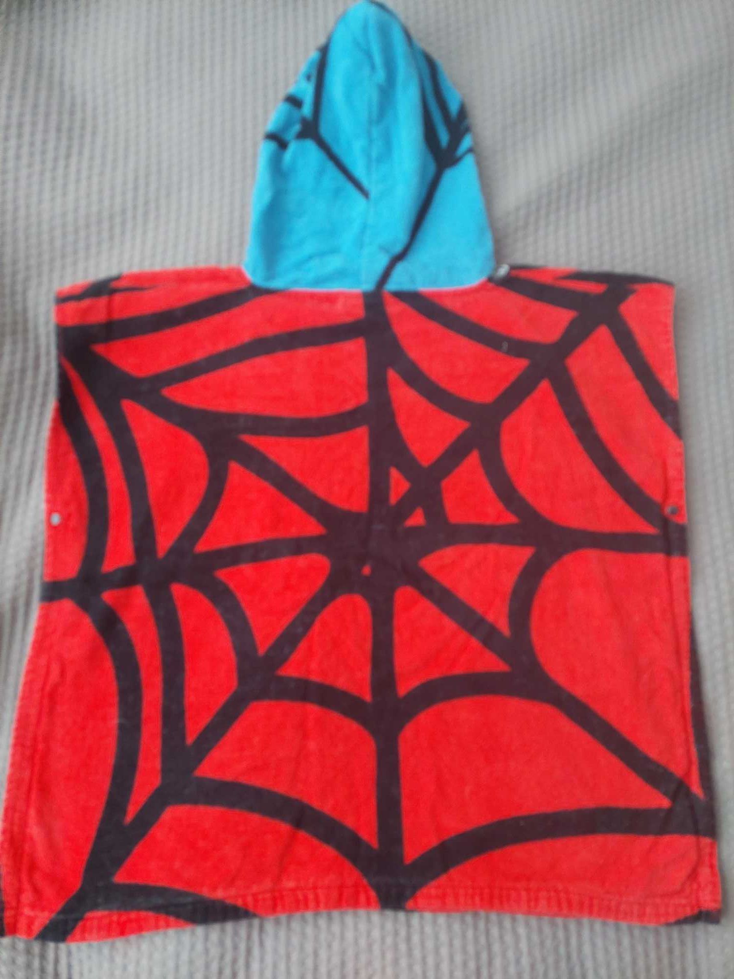 Ponczo ręcznik dla dziecka Spiderman