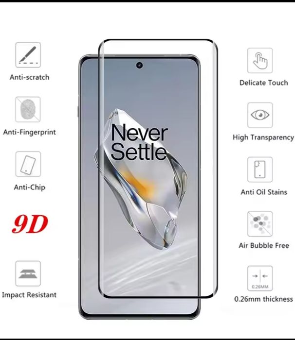 Захисне скло 9D для Oneplus Ace 3,