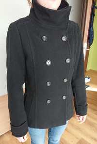 Płaszcz / kurtka H&M czarny jesienny przejściowy